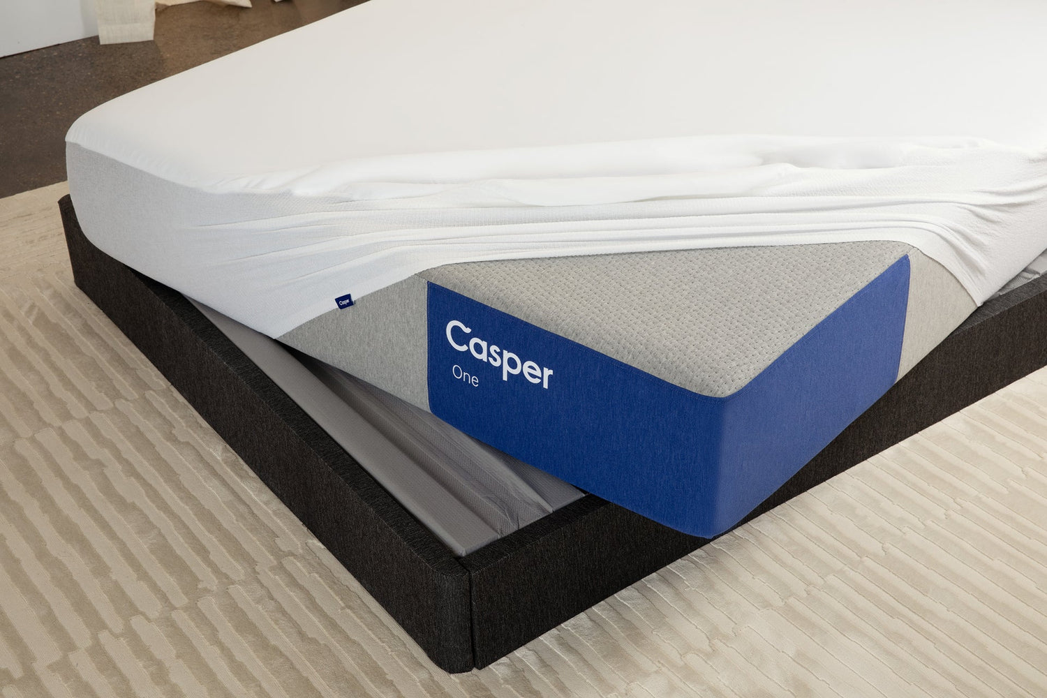 Casper One Mattress, Breathable Protector, and Foundation bundle