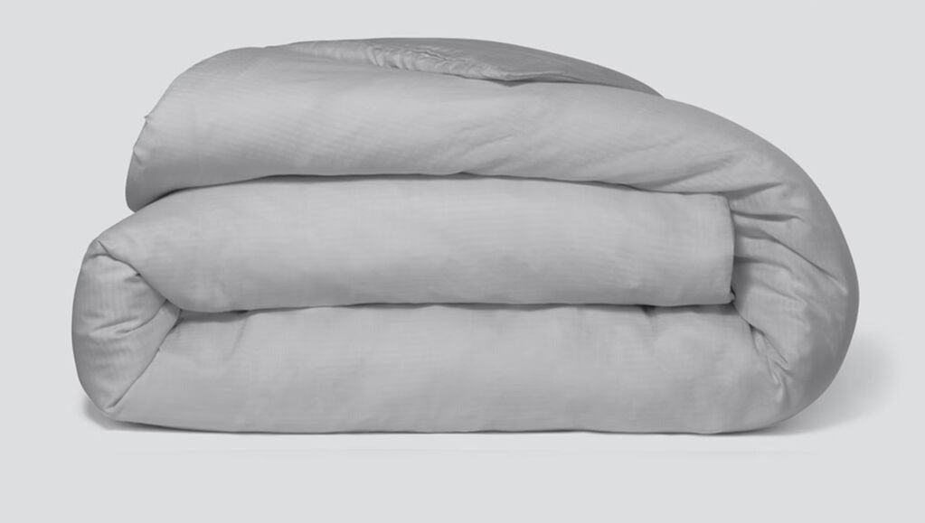 Hyperlite duvet cover, gray