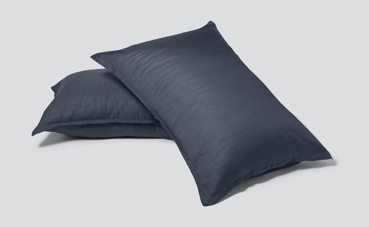 Hyperlite shams, indigo