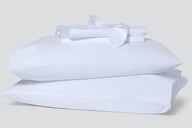 Percale sheet set, white