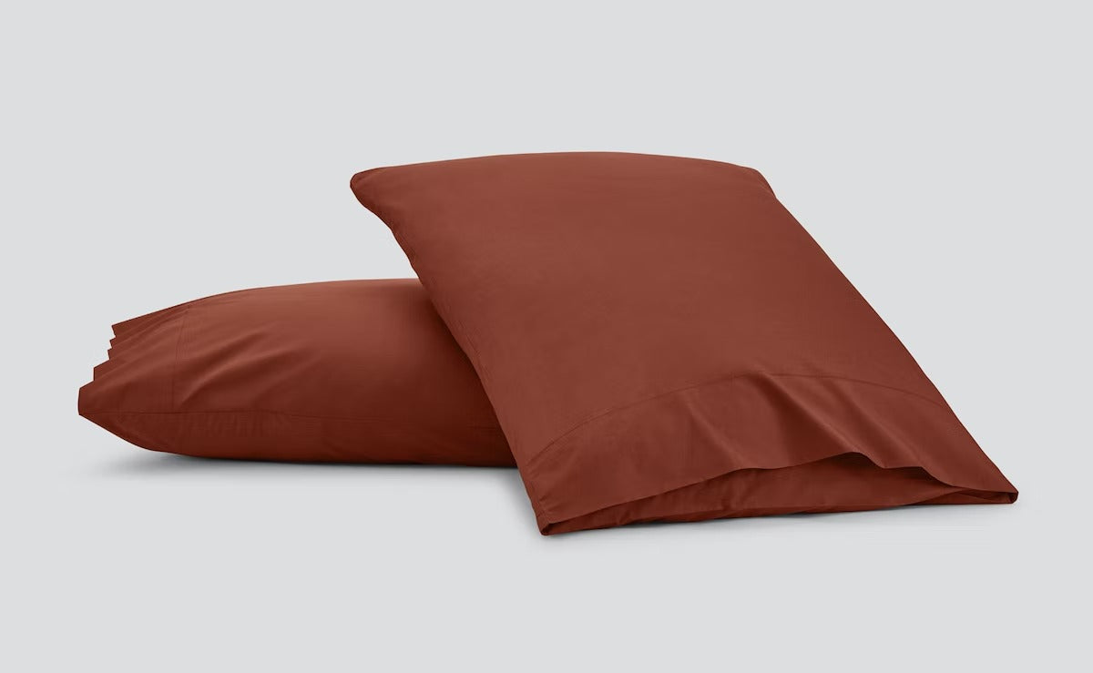 Percale pillowcases, spice