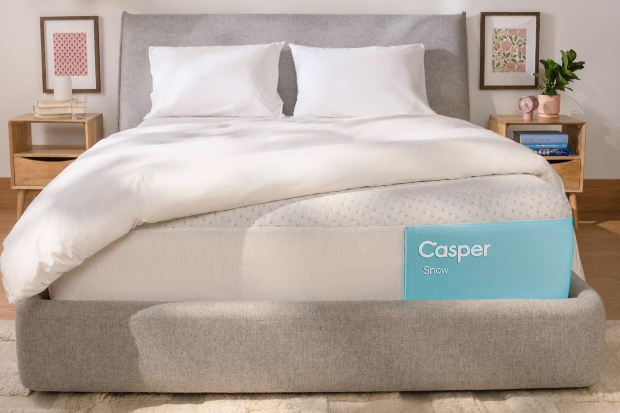 The Snow - Cooling Memory Foam Hybrid Mattress | Casper