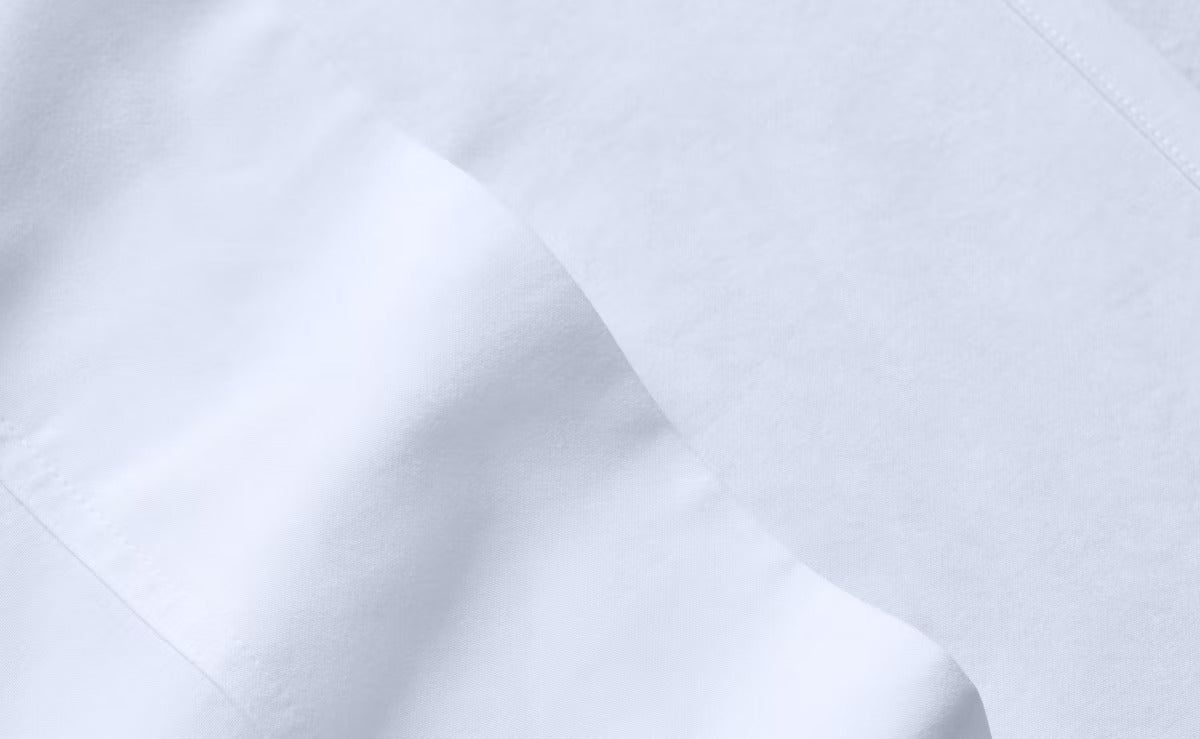 Close-up of SuperSoft pillowcases, white