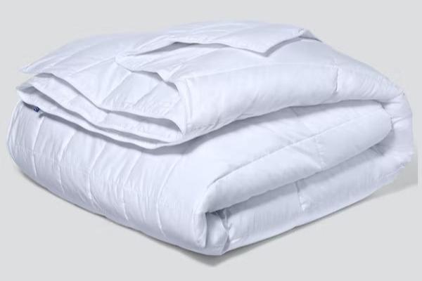 The Lightweight Down Duvet, folded