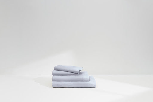 Pile of folded sheets