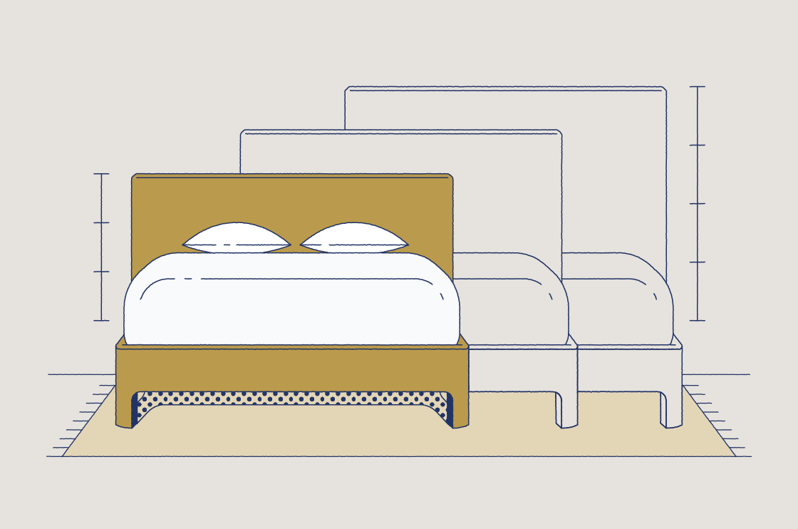 headboard sizes and dimensions