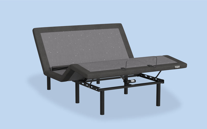 Adjustable Base Pro with a raised top and bottom of its frame to support your upper and lower body and any angle desired.