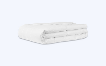 Lightweight Down Duvet against a light background