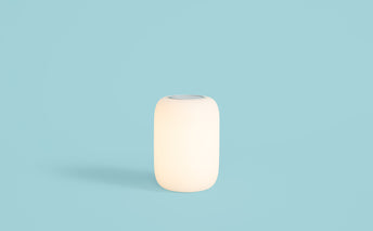 Glow Light against a light blue background