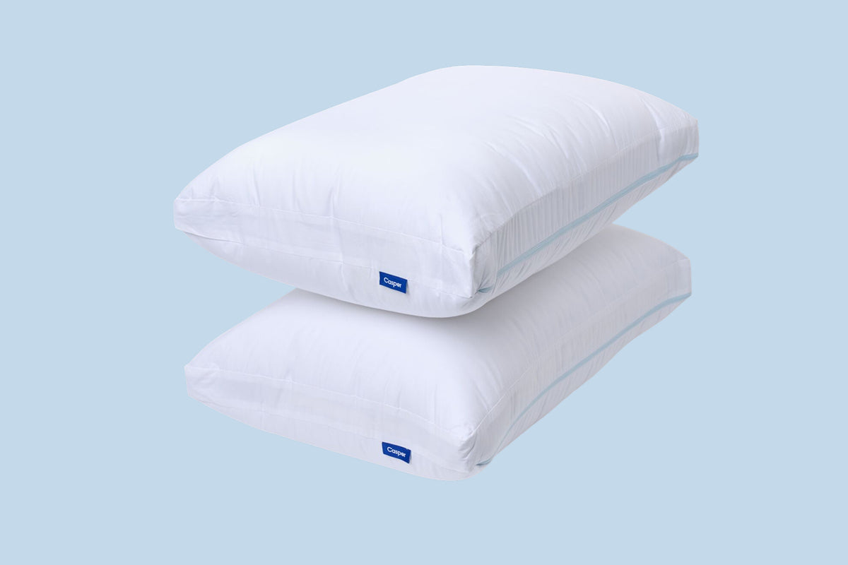 Original Cooling Pillow Double Pack against a light blue background