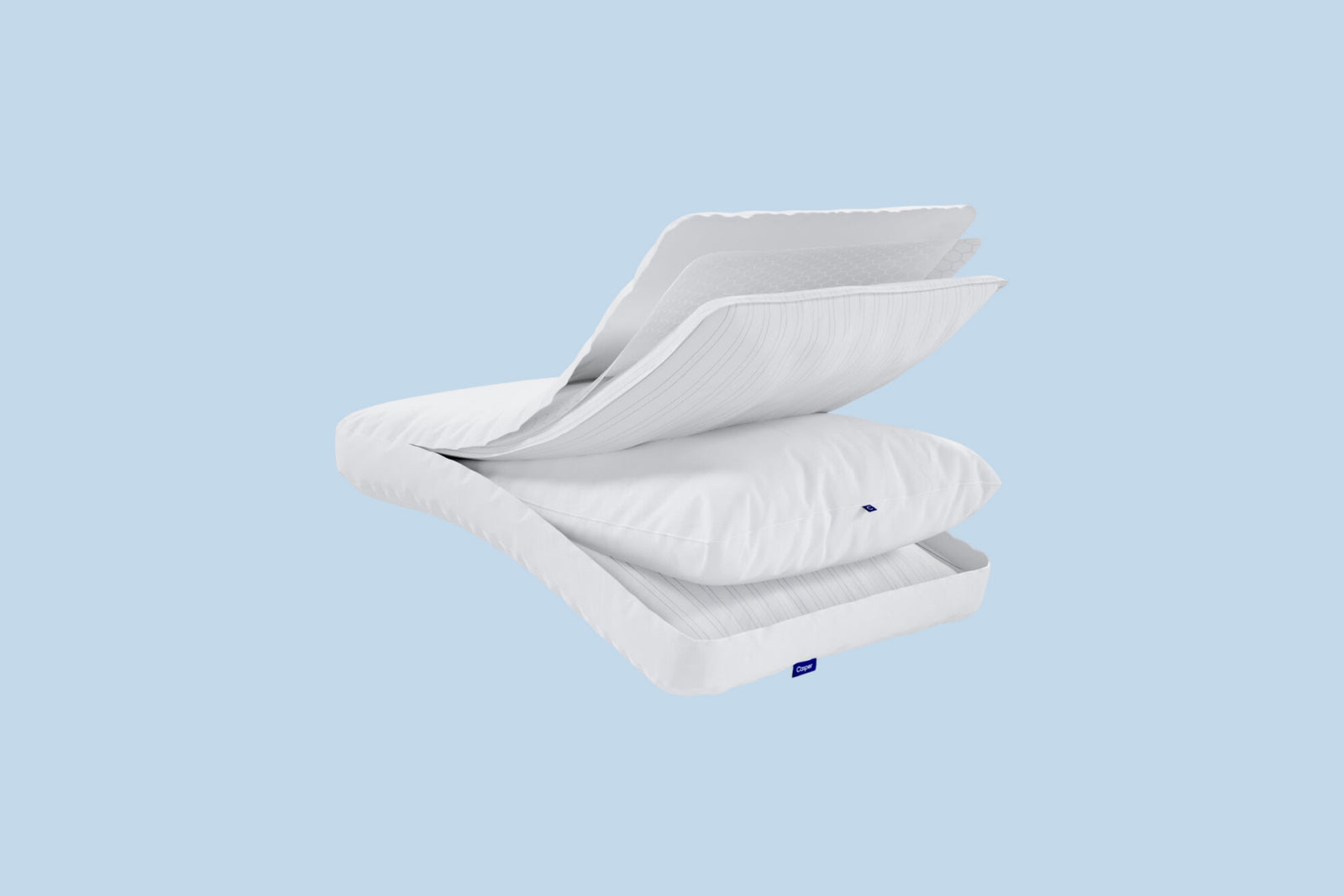 Original Cooling Pillow opened up to show every layer