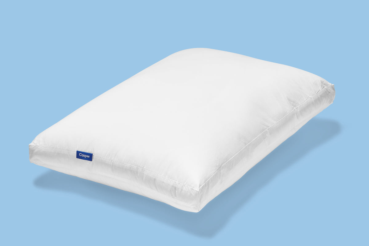 Casper's Original Pillow against a light blue background