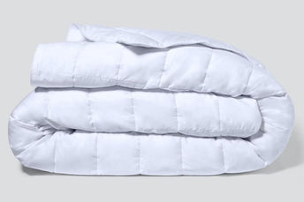 The Alt Down Duvet, midweight, folded