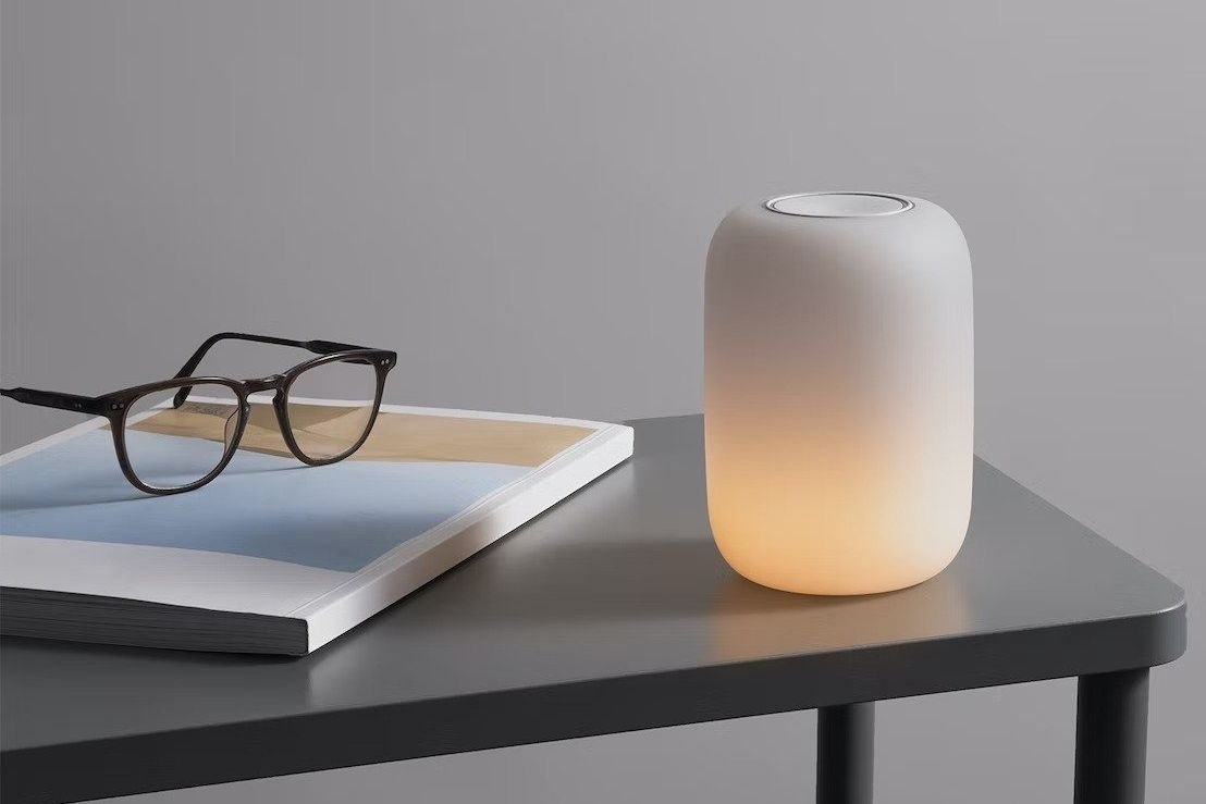 Glow is designed with sleep in mind. Its self-dimming, warm light lulls you into better, deeper sleep.