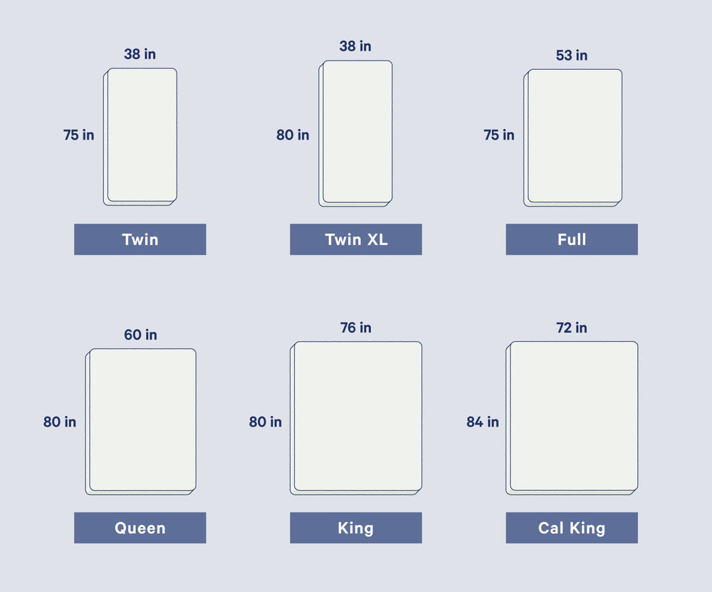 Mattress Sizes and Bed Dimensions Guide | Casper