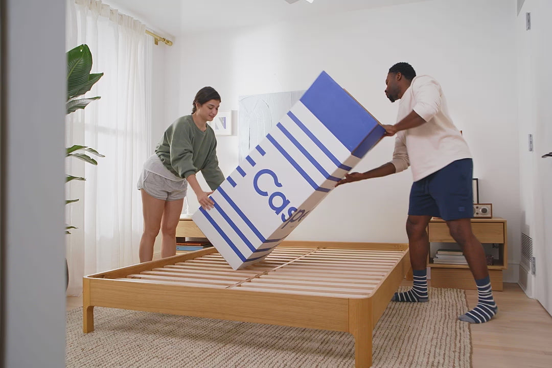 We redesigned our "one perfect mattress" with 10 years of feedback to make it even more perfect-er.