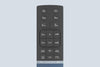 The buttons and features of the Adjustable Base Max remote including pillow tilt, adjustable lumbar support, and adaptive lighting.