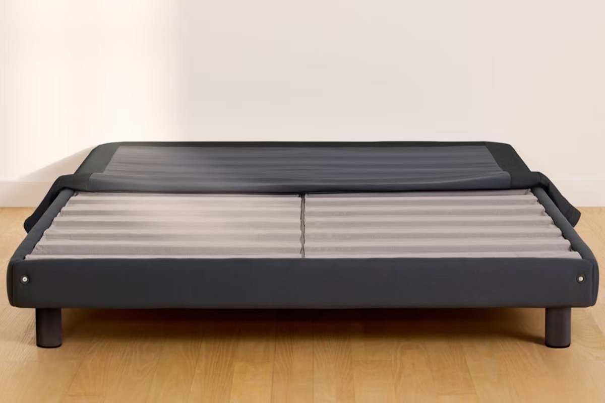 Casper's Upholstered Bed Frame, front view.