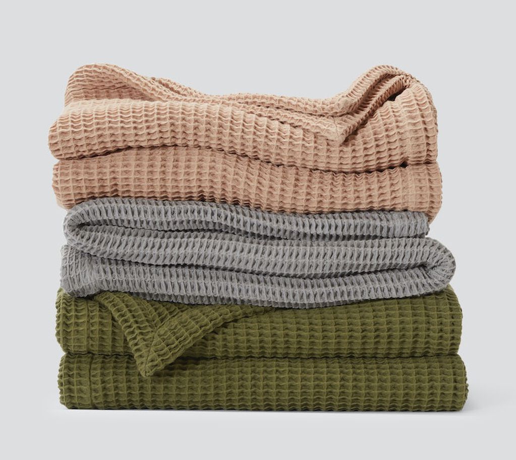 Waffle Throw Blanket image number null