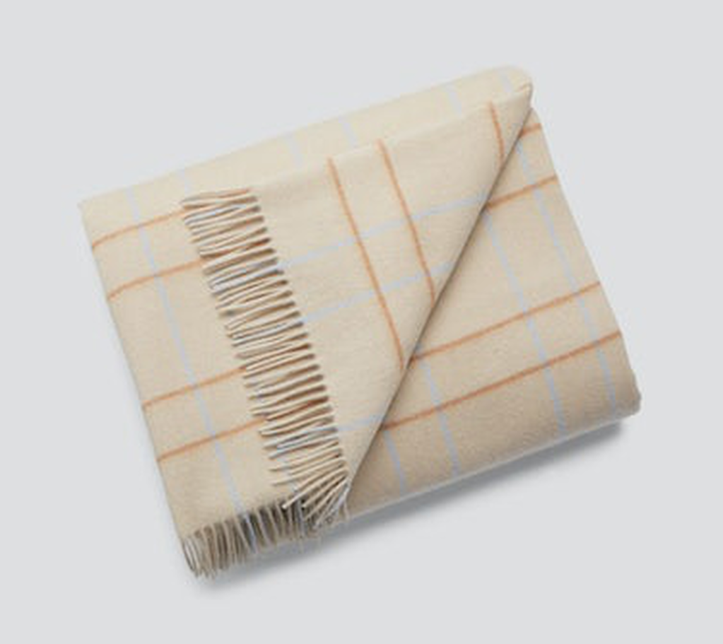 Pinstripe Plaid Throw image number null