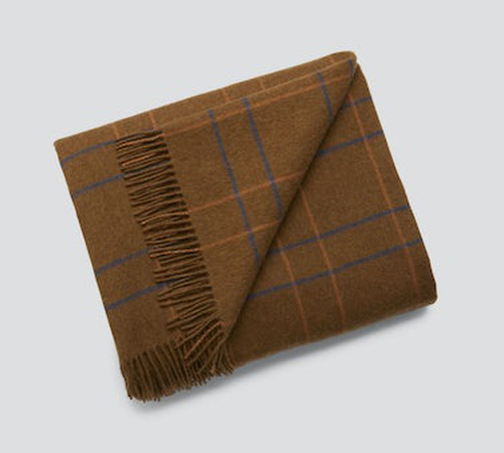 Pinstripe Plaid Throw image number null