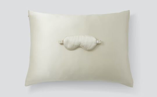 Silk Pillowcase and Sleep Mask Set